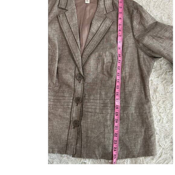 Talbots Women's Size 22W Light Blue Floral Skirt #0240 - Picture 11 of 15